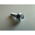 Sheet Metal Screws Hex Washer Head Slotted